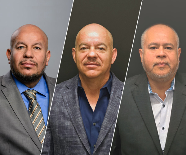 Rick, Esteban, and Tony Ruvalcaba