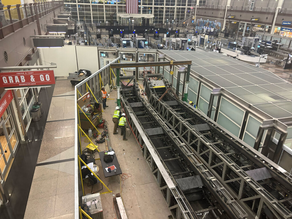 DEN – Mod3 Level 6 Escalator Demolition Project photo 2