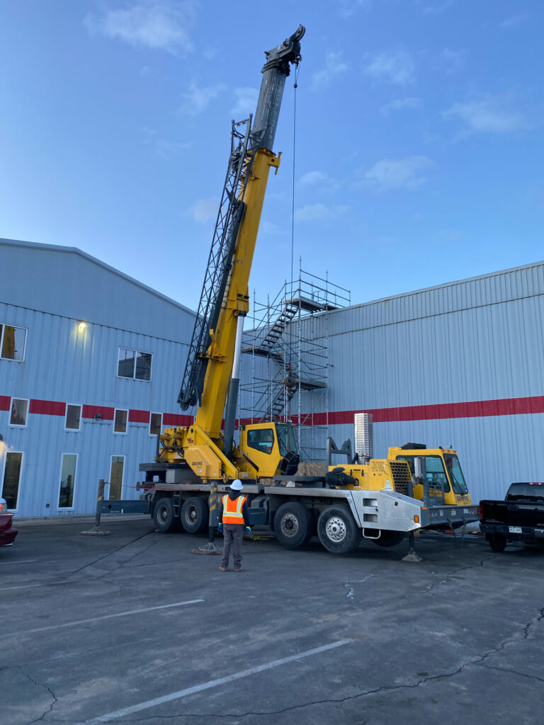 RK Steel Headquarters – TPO Roof Overlay photo 2